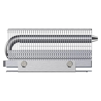 COOLLEO M.2 2280 NVMe SSD Heat Sink 2 heat pipes SSD Cooler With 14.8W/mk Thermal Pad