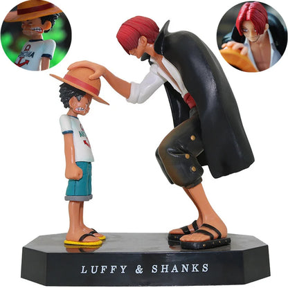 Become King of the Pirates! One Piece Luffy Action Figure - 17cm, Four Emperors Saga, High-Quality PVC, Perfect for Collectors