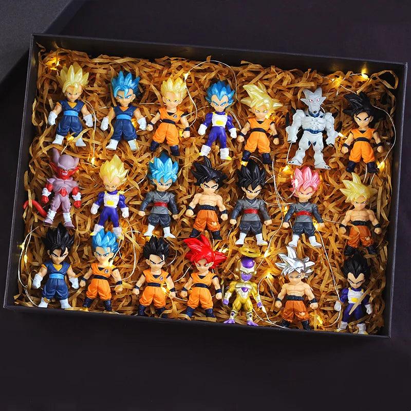 Dragon Ball Z Action Figure Set - Goku, Gohan, Vegeta, Broly, Piccolo & Majin Buu! 7-13cm Collectible PVC Figures