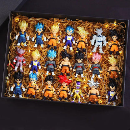 Dragon Ball Z Action Figure Set - Goku, Gohan, Vegeta, Broly, Piccolo & Majin Buu! 7-13cm Collectible PVC Figures