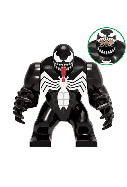 New Marvel 3D superhero characters large model building blocks assembly toys children's birthday gifts boys girl