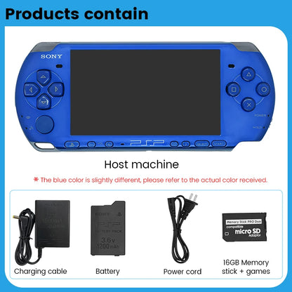 Original PlayStation psp 3000 Handheld Game Console (PSP-3006) PSP3000 Game Console Including games(Recondition) No UMD function