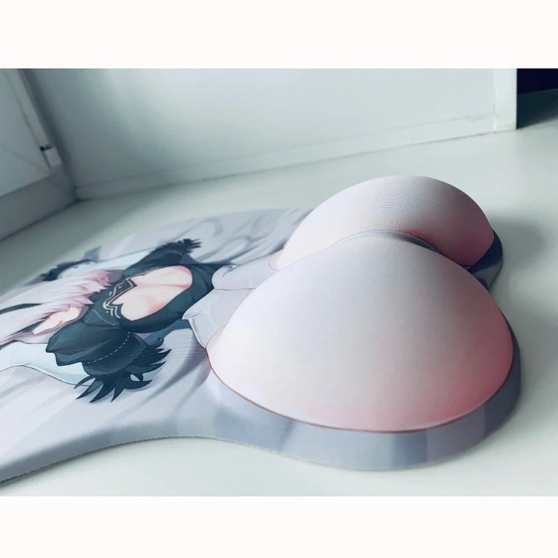 26 x 22cm Anime Mousepad with Wrist Rest for Enhanced Comfort! - Rexpect Nerd