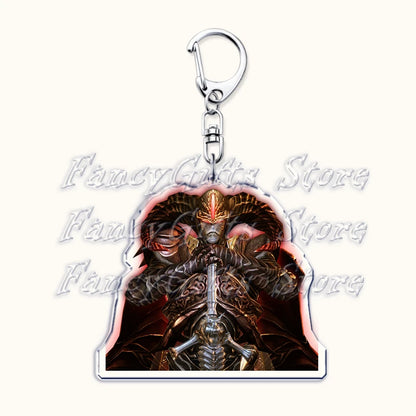 Calssic Demon Video Game Chibi Keychains for Accessories Bag Dante Vergil Nero Sparda Lady Trish V Keyrings Jewelry Gaming Gifts