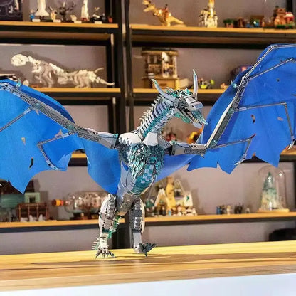 1889pcs Creative MOC Giant Dragon Building Blocks Model Movie Series Childrens Assembly Bricks Toys for Boys Kids Birthday Gifts