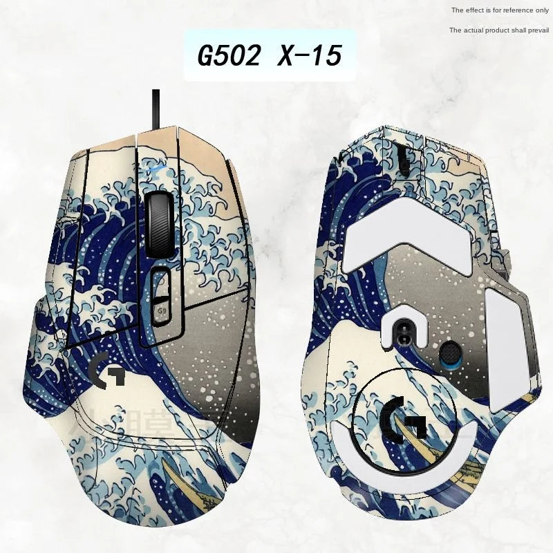 Compatible G502 X PLUS wireless/wired mouse special sticker matte protection custom all-inclusive film replacement accessories