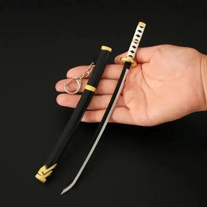 22cm Merch Virgil Yamato Katana Keychain Dante Devil May Sword 1:6 Equipment Cry Game Peripherals All Metal Sword Toy For Boy
