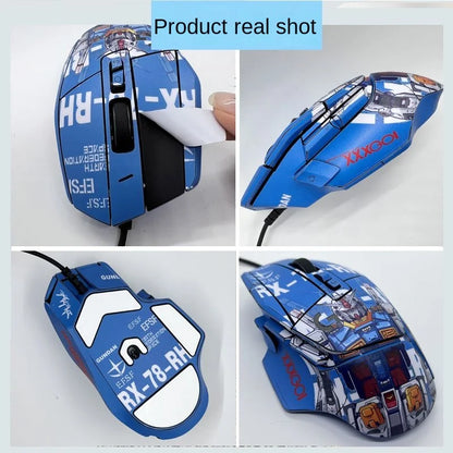 Compatible G502 X PLUS wireless/wired mouse special sticker matte protection custom all-inclusive film replacement accessories