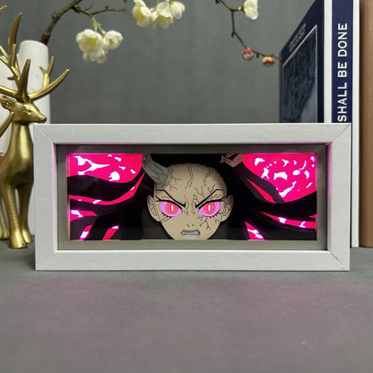 Anime LED Night Light – Demon Slayer, Chainsaw Man & Berserk Lamp