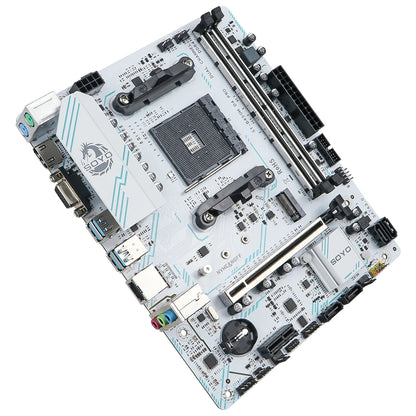 SOYO AMD B450M Game Motherboard DDR4 Memory AM4 Mainboard M.2 NVME Desktop Computer components Supports CPU AMD AM4 Ryzen 5600
