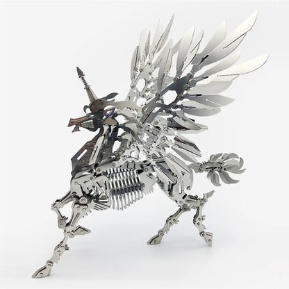3D DIY assembly of metal insects birthday gifts holiday gifts high-quality simulated animal models unicorns foxes Metal model