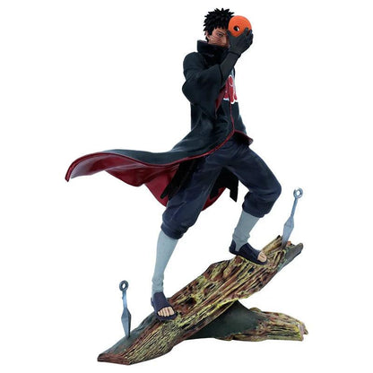 Naruto Anime Figure 26cm  Obito Uchiha Tobi Head Changeable Action Figurine Pvc Statue Model Desktop Decoration Toy Gift For Kid