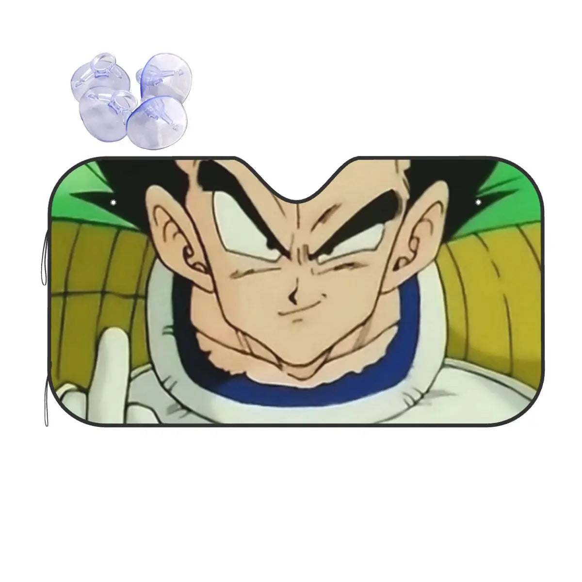 Dragon Ball Vegeta Eyes Fashion Windshield Sunshade 76x140cm Foils Sun Visor UV Protector