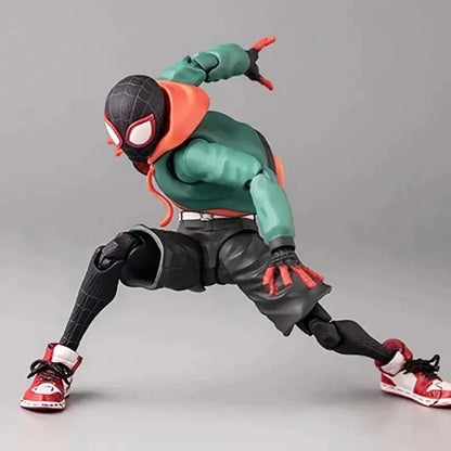 Swing into Action! Miles Morales Action Figure - 13cm, Highly Detailed, "Into the Spider-Verse" Inspired