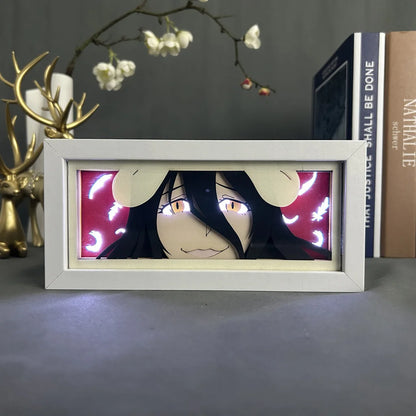Anime LED Night Light – Gojo, Tanjirou, Zenitsu & More | Color-Changing Lamp