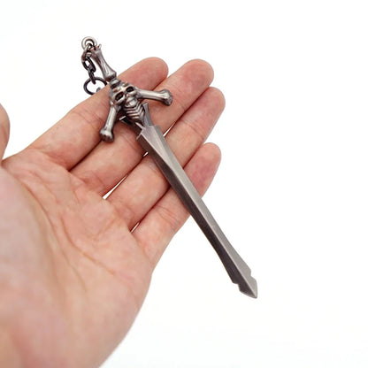 DMC Devil Dante Sword Rebellion Awakening Keychain Game Peripherals May Nero Red Queen Revolver Ebony & White Ivory Cry Keychain