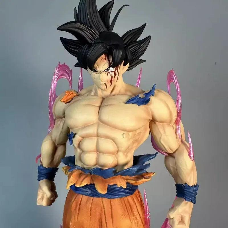 Dragon Ball Action Figure - Son Goku & Vegeta with Three Heads Collectible PVC Model