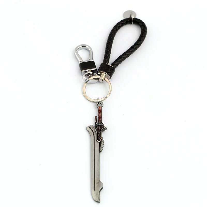 Dante Rebellion Sword Keychain | Devil May Cry Metal Anime Accessory