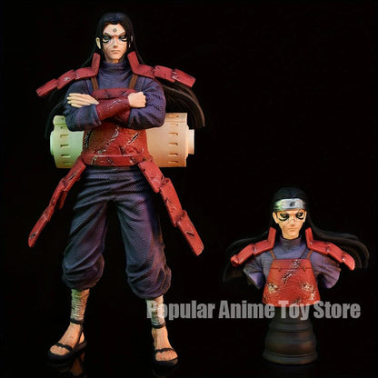 Experience the power of the Uchiha Clan with this stunning 10.62in/27cm PVC action figure of Uchiha Madara from the Naruto anime series.