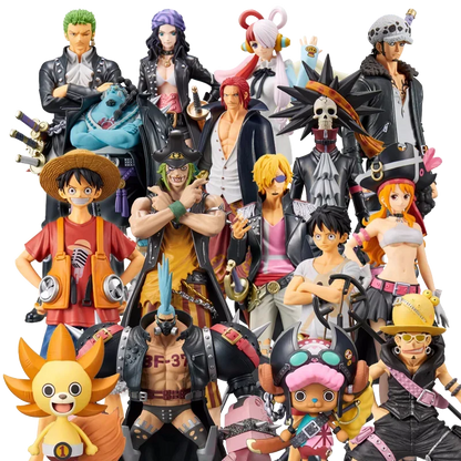 4 Emperors ONE PIECE Figure Anime Figure Blind Box  Shanks Teach Luffy Buggy Zoro Lucky Box The Best Surprise Box