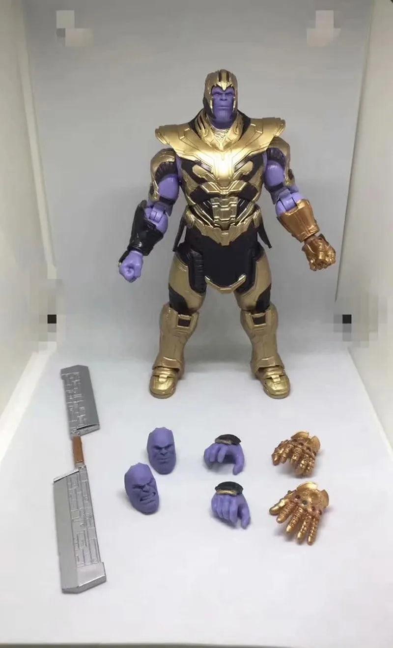 Wield the Power of Thanos! Marvel SHFiguarts Thanos Action Figure - 7.2", Highly Detailed, Articulated, Perfect for Collectors