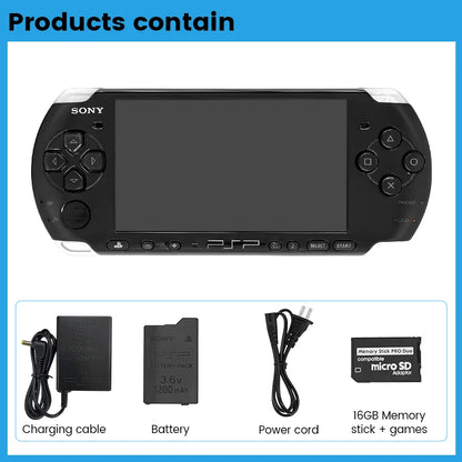 Original PlayStation psp 3000 Handheld Game Console (PSP-3006) PSP3000 Game Console Including games(Recondition) No UMD function