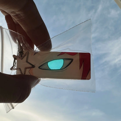 Naruto Uchiha Itachi Acrylic Keychain – Shining Eyes Double-Sided Backpack Pendant