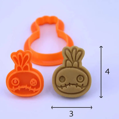 Disney Stitch Cookie Cutter Dumbo Anime Figures Biscuit Mould Bakery Mold Press Stamp Embosser Sugar Kitchen DIY Reusable Model