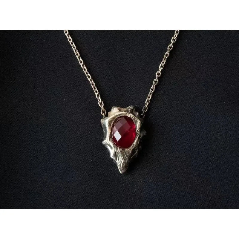 Devil May Cry Necklace | Dante Red Pendant Jewelry for Women & Cosplay