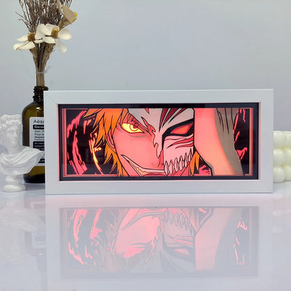 Anime LED Light Box – Manga Paper Carving Desk Lamp for Kids & Collectors