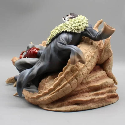 One Piece Bt Sitting Posture Laosha Gk Anime Figure Crocodile Shichibukai Sand Crocodile Figures Model Collectible Toy gifts