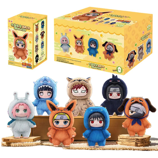 Original Eaki Naruto Blind box In Stock Naruto Shippuden Party Doll Blind Box Toys Cute Pendant Toys Kid Birthday Gifts