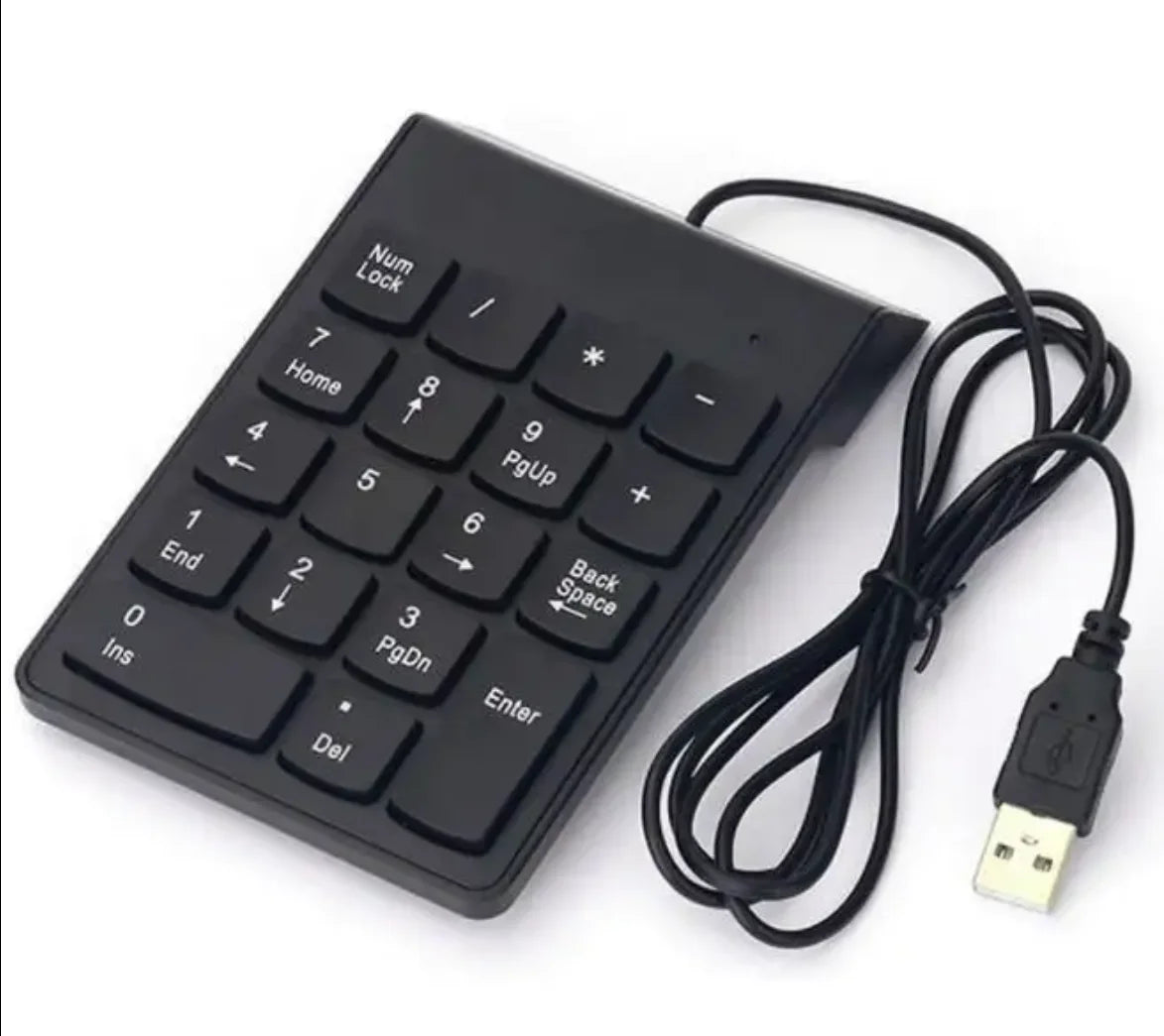 New 18-key USB 2.4G wireless mini numeric keypad /USB Wired numeric keypad, suitable for IMac/MacBook Air/Pro notebook/ PC Deskt