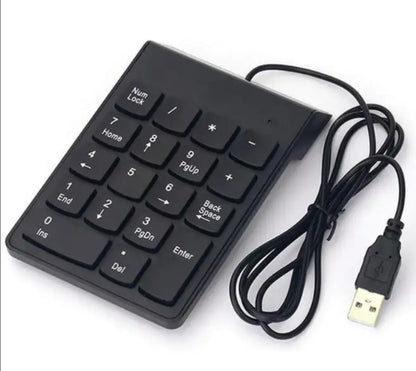 New 18-key USB 2.4G wireless mini numeric keypad /USB Wired numeric keypad, suitable for IMac/MacBook Air/Pro notebook/ PC Deskt
