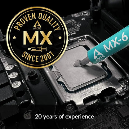 ARCTIC MX-6 (2g/4g/8g) Ultimate Performance Thermal Paste for CPU, Graphics Cards, laptops, Very high Thermal Conductivity