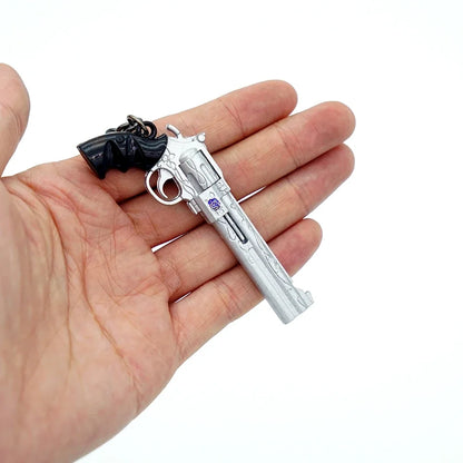 DMC Devil Dante Sword Rebellion Awakening Keychain Game Peripherals May Nero Red Queen Revolver Ebony & White Ivory Cry Keychain