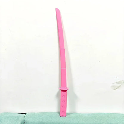 3D kids Gravity Knife Katana Stretchable Cos Decompression Creative Retractable Toy 3D Printing Gravity Sword Gifts For Friend