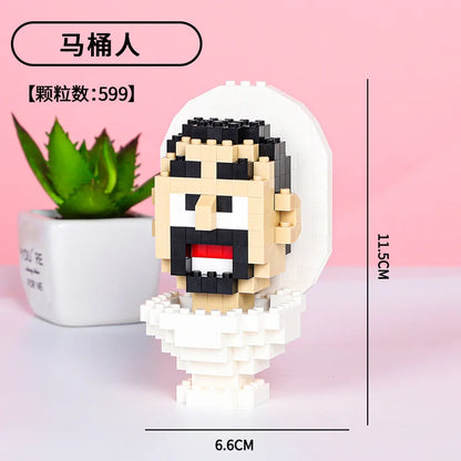 Disney Hero Cartoon Micro Particle Building Blocks Children Assembly Toy Anime figure Boy Girl Kid Gift Cute And Pretty
