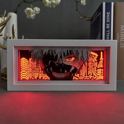 Anime LED Night Light – Haikyuu!!, Blue Lock & Demon Slayer Lamp