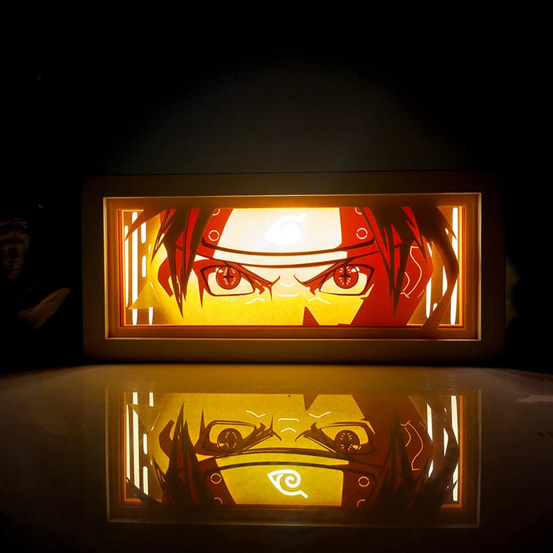 Dragon Ball 3D LED Light Box – Anime Paper-Cut Night Lamp with Remote