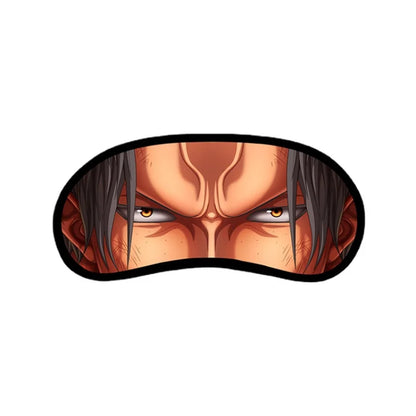 One Piece Blackout Sleep Mask - Luffy, Zoro, Chopper & Ace Design