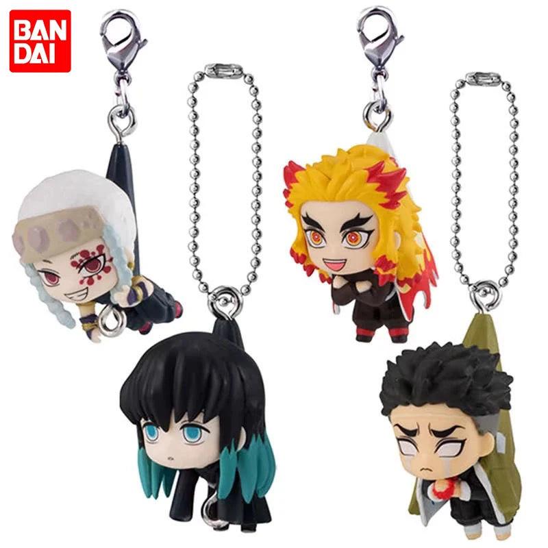 Demon Slayer Corps Keychain - Anime Figure Pendant for Backpacks & Keys