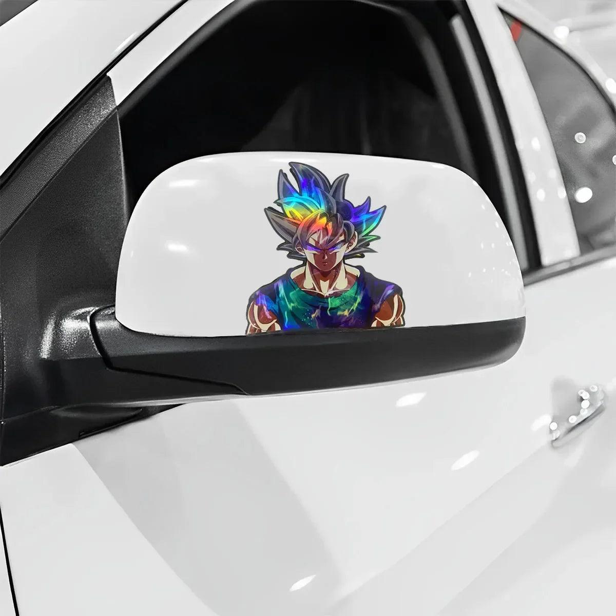 Anime Holographic Stickers - 25 Eye-Catching Designs! Waterproof, Weatherproof Decals for Cars, Laptops, Motorcycles & More