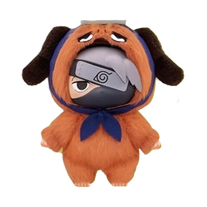 100% Original EAKI Naruto Blind box Shippuden Party Series Stuffed Plush Handmade Ornament Toy Collection Gift