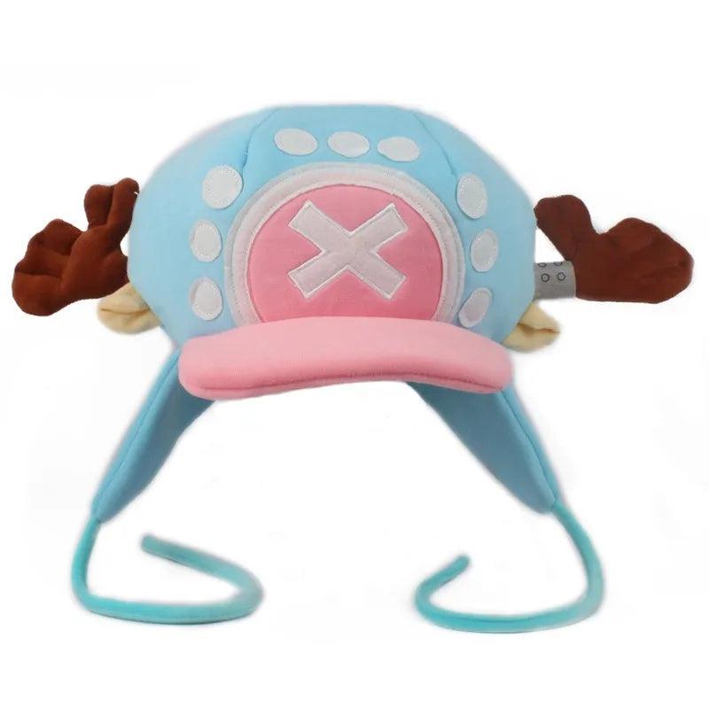 Adorable Anime Style! Kawaii Chopper Plush Hat - Warm, Cozy & Perfect for Cosplay or Everyday