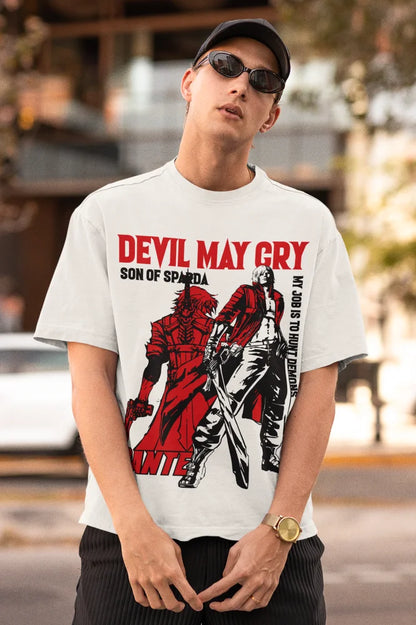 Devil May Cry Dante T-Shirt | Anime Gaming Tee Unisex All Sizes