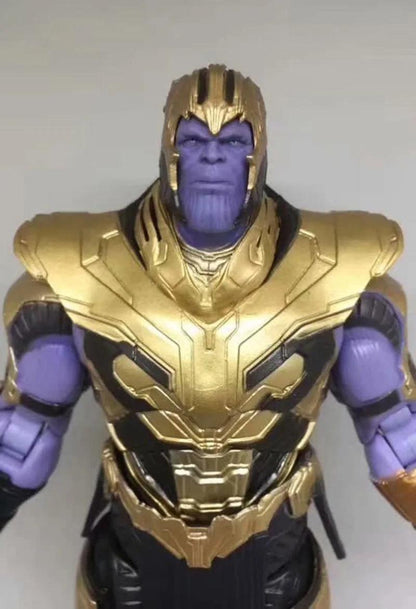 Wield the Power of Thanos! Marvel SHFiguarts Thanos Action Figure - 7.2", Highly Detailed, Articulated, Perfect for Collectors