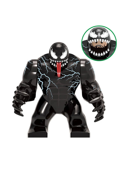 New Marvel 3D superhero characters large model building blocks assembly toys children's birthday gifts boys girl