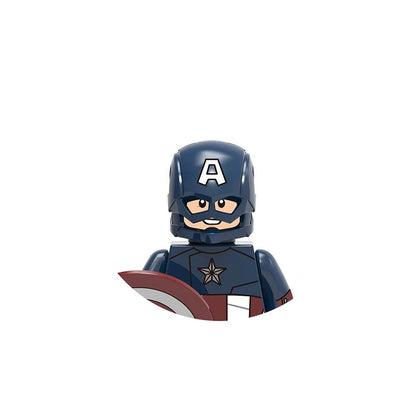 Disney Hot 3D mini Avengers superhero Character Model Set Building Blocks Assembling Toys Children's Birthday Gifts Boys Girls