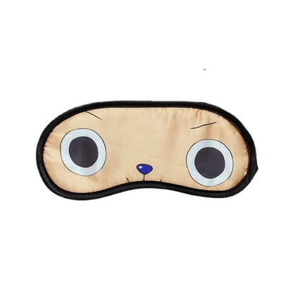 One Piece Blackout Sleep Mask - Luffy, Zoro, Chopper & Ace Design